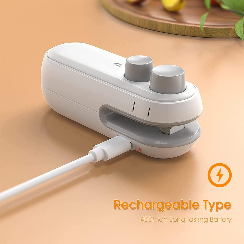 2-in-1 Mini Bag Sealing Machine with Cutter