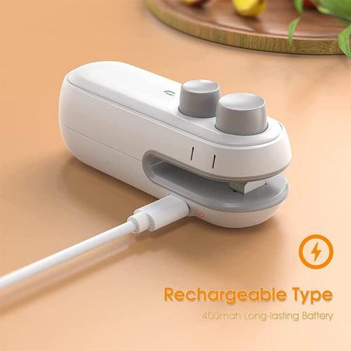 2-in-1 Mini Bag Sealing Machine with Cutter