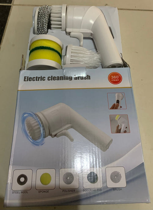 360° Electric Spin Cleaning Brush | Multi-Purpose Power Scrubber