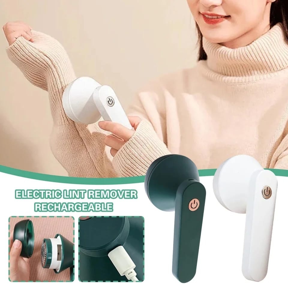 Electric Lint Remover | Rechargeable Fabric Shaver for Clothes & Sweaters