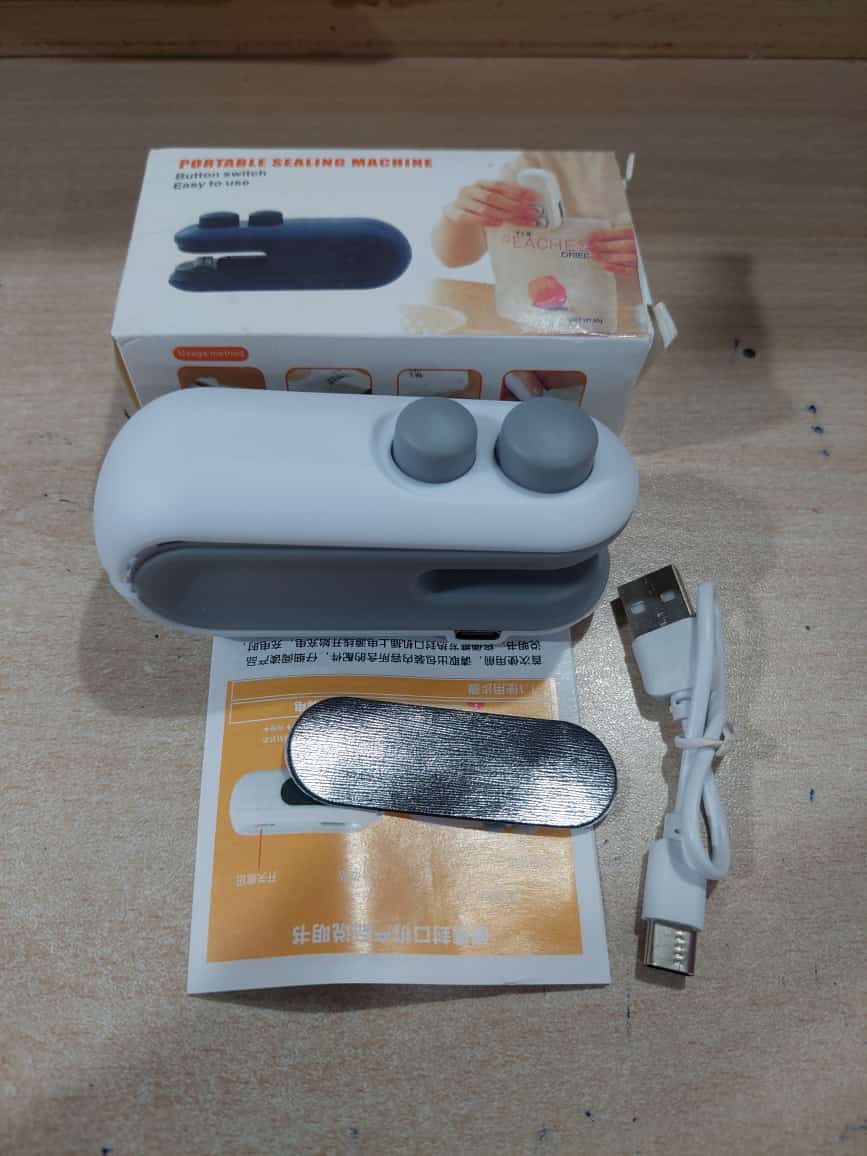 2-in-1 Mini Bag Sealing Machine with Cutter