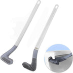 360° Golf Toilet Cleaning Brush | Flexible Silicone Toilet Brush with Long Handle