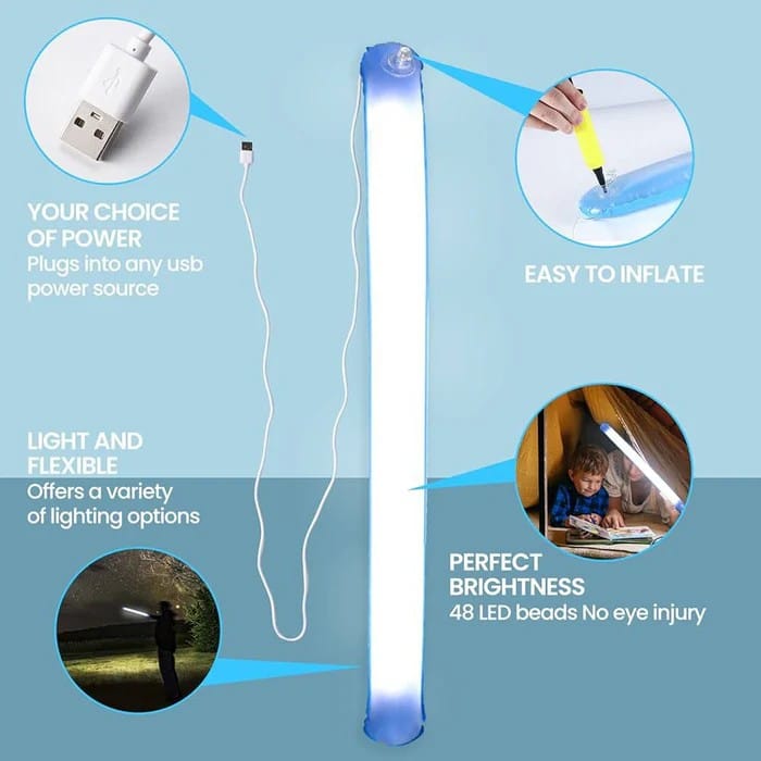 Portable Foldable LED Camping Lantern with Magnetic Base