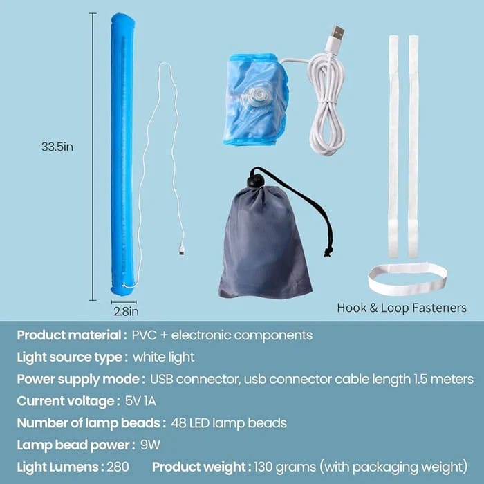 Portable Foldable LED Camping Lantern with Magnetic Base