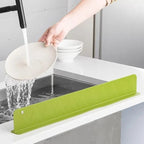 Silicone Sink Splash Guard | Flexible Water Splash Stopper with Suction Cups